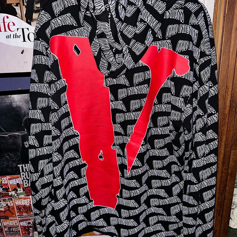 Nav Vlone hoodie good intentions XL
